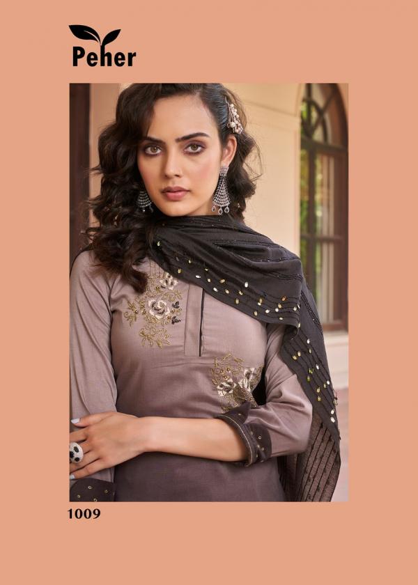 Peher The Fusion Fancy Silk Designer Exclusive Readymade Collection